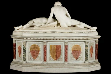 Fallen Angel, 1889 (stein og marmor)
